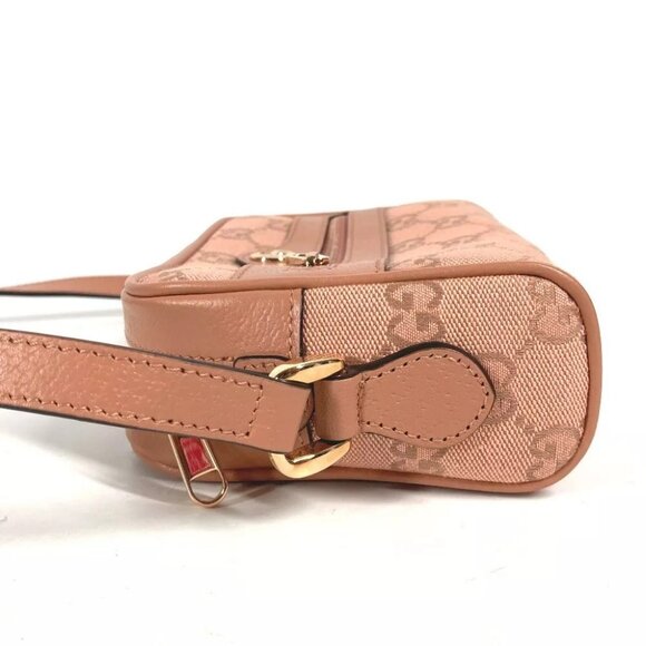 GUCCI Crossbody GG Ophidia Bag Pochette Shoulder Bag Canvas/Leather p... - Picture 3 of 15